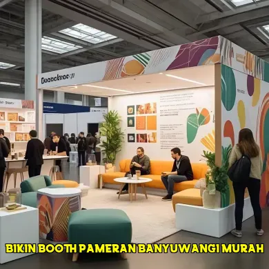 bikin booth pameran banyuwangi murah